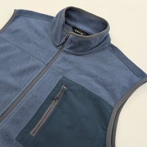 Orvis‎ Equinox Eco-Fleece Vest Mens XL Blue Outdoors Active Utility Gorpcore